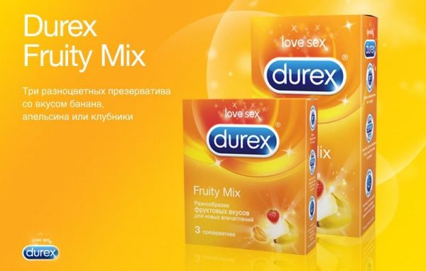 Durex Select Fruity mix